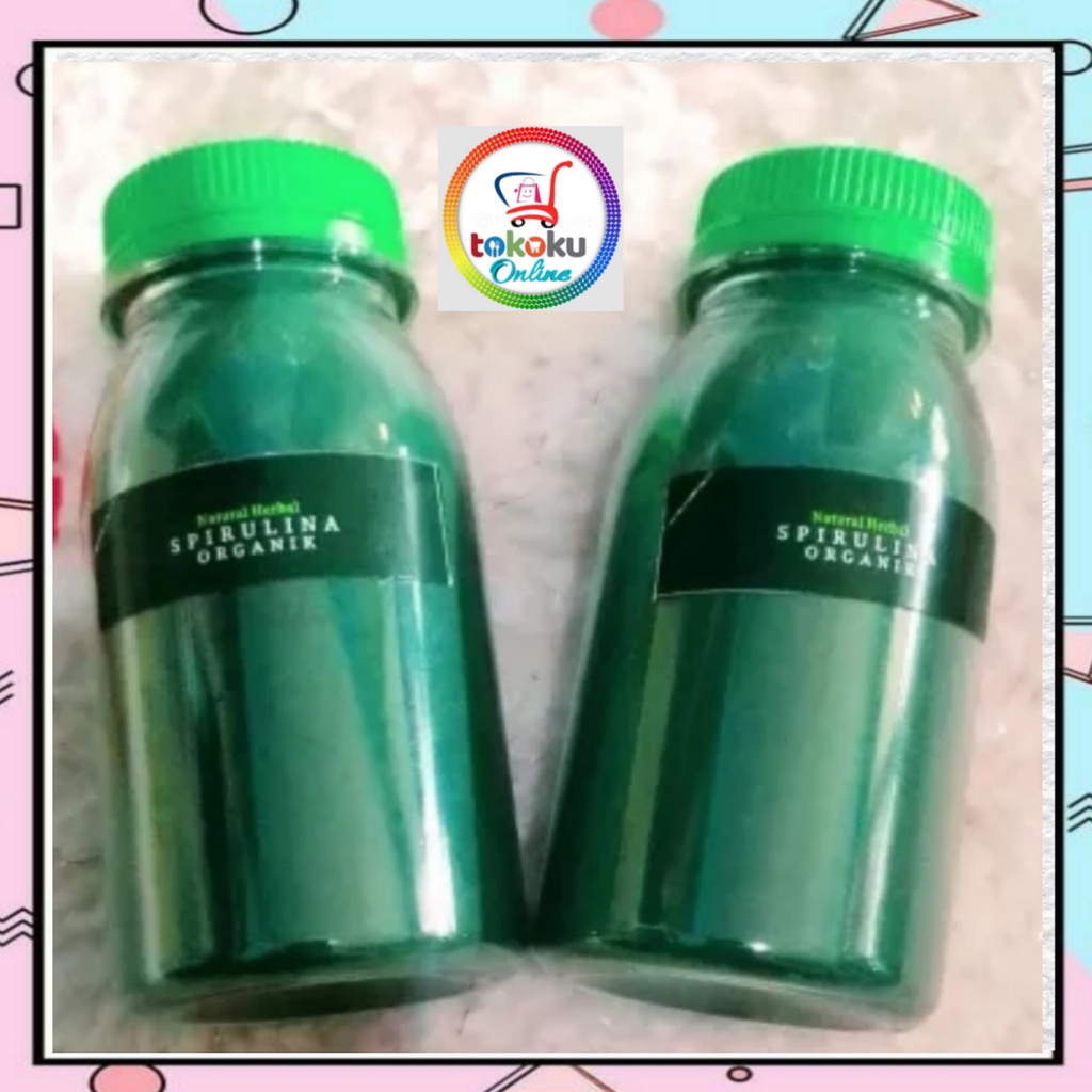 MASKER BUBUK SPIRULINA 1 BOTOL FREE KUAS