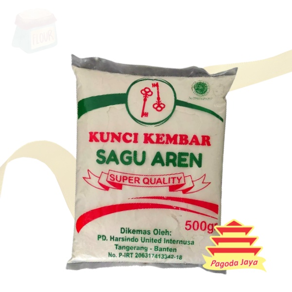 

TEPUNG SAGU CAP KUNCI KEMBAR 500 Gram