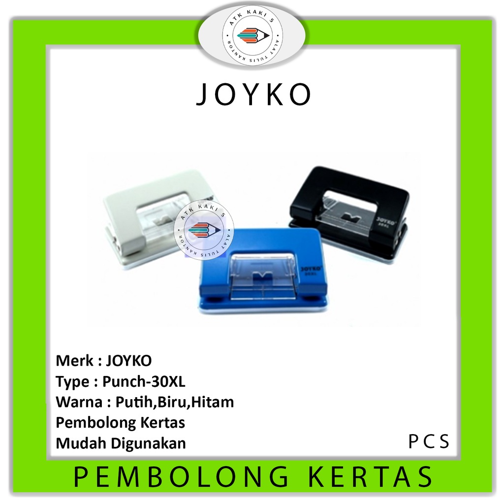 

JOYKO - Pembolong Kertas - Punch Hole 30XL - Pcs