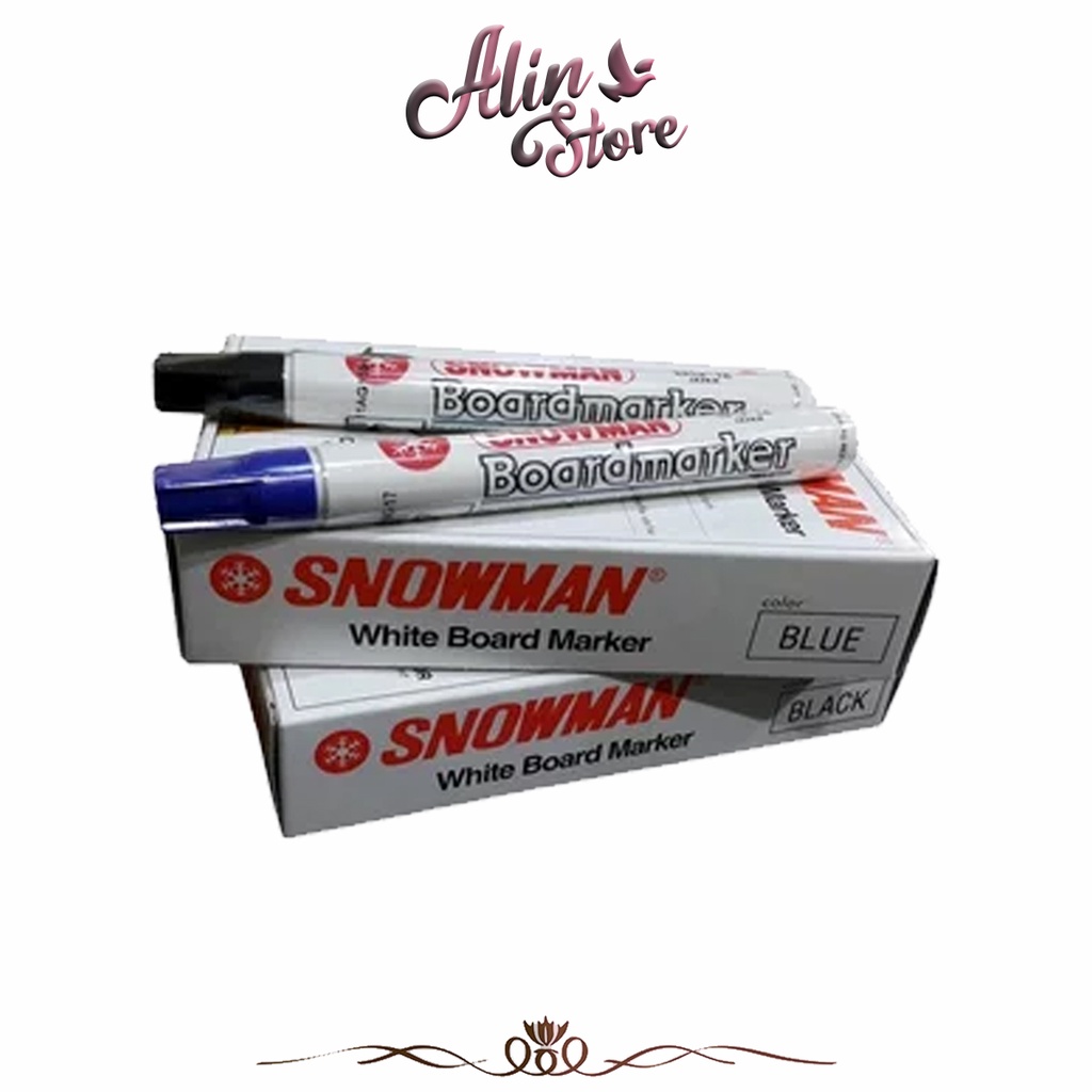 

Snowman - Spidol Whiteboard Marker BG-12
