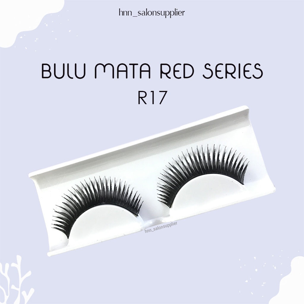 R17 Bulu Mata Palsu Handmade Fake Eyelash Eye Lashes Lash Artifivial Belle Eyelashes