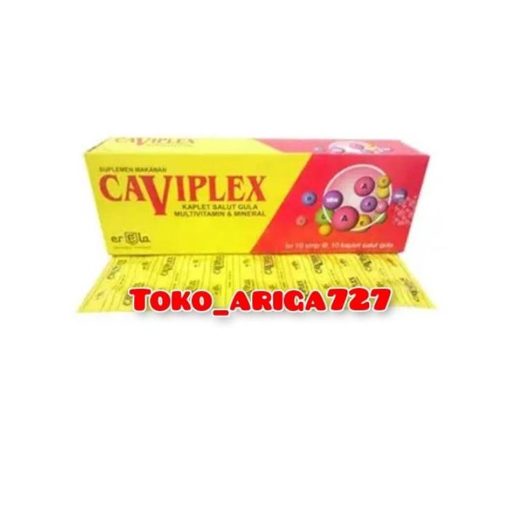 

[PRODUK FPTLG] Caviplex 1strip isi 10 kaplet W0V