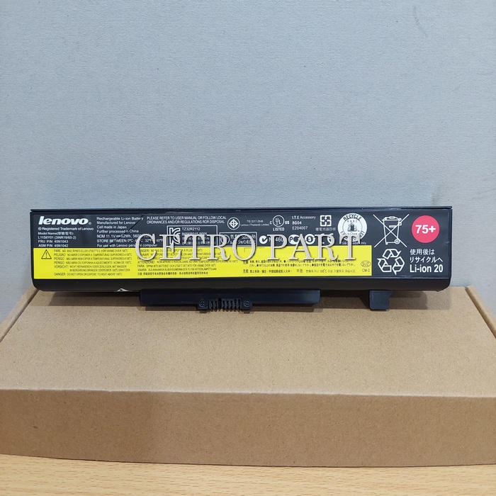 Batre Baterai Laptop Lenovo G480 G485 G405 G410 G500 G505 Original BERGARANSI