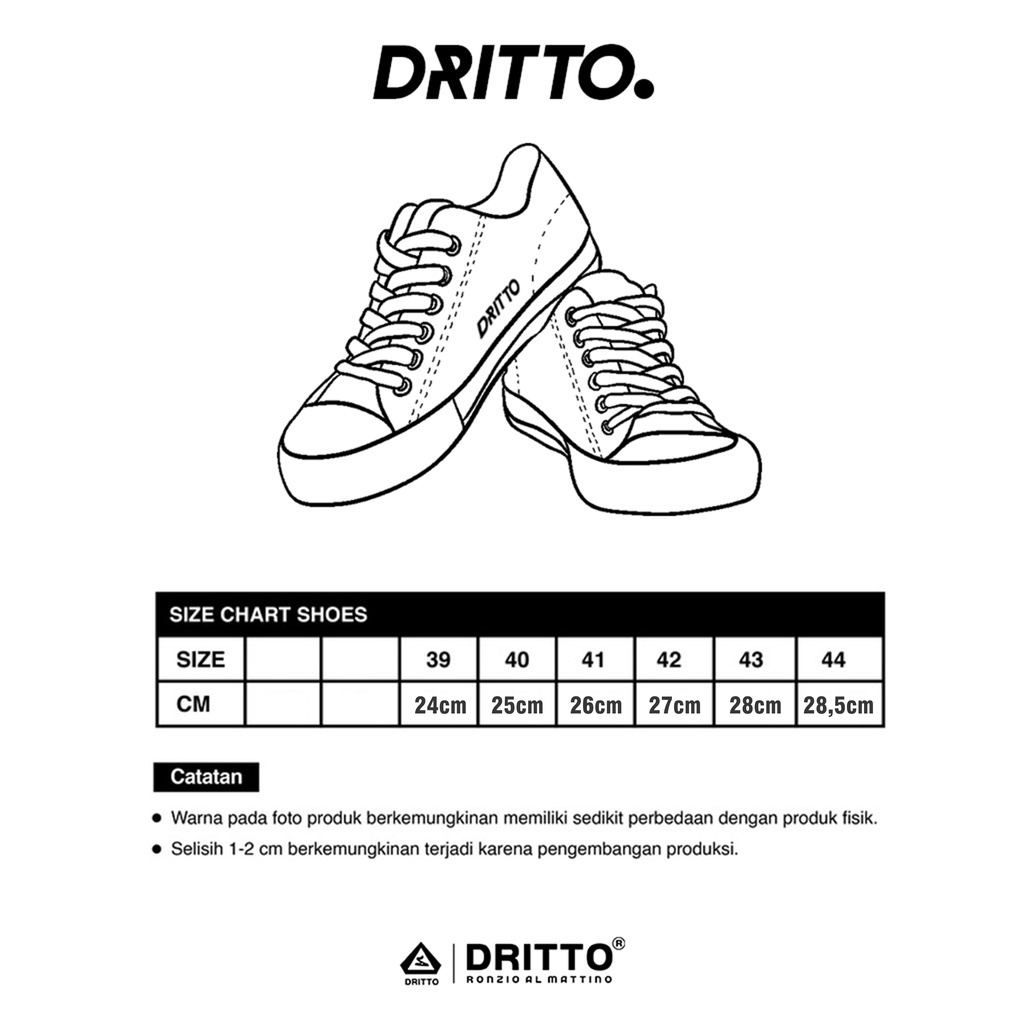 Dritto Slip on - Sepatu Slip On &quot;Nettore&quot; - Black