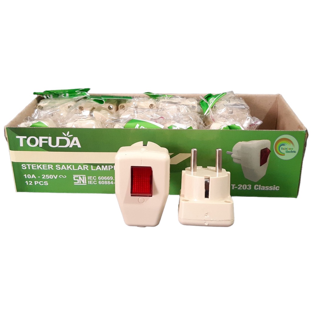 Tofuda Steker Arde Saklar Lampu