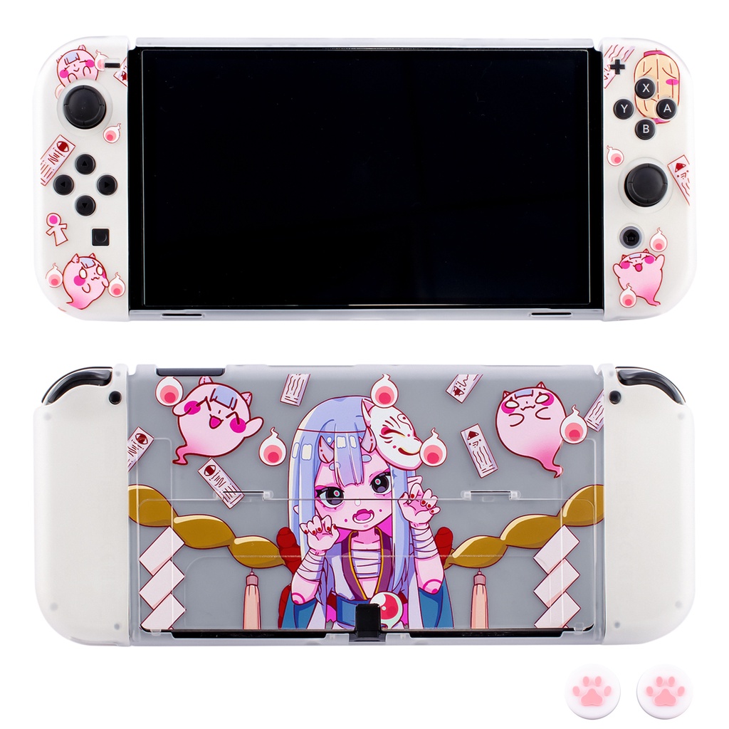 Hard Case Pelindung Nintendo Switch V1 V2 Motif Ghost Girl