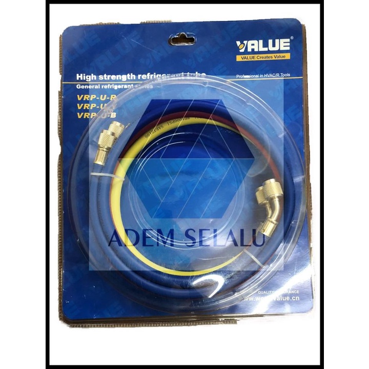 Selang Manifold Value R22 | Selang Analyser Value R22