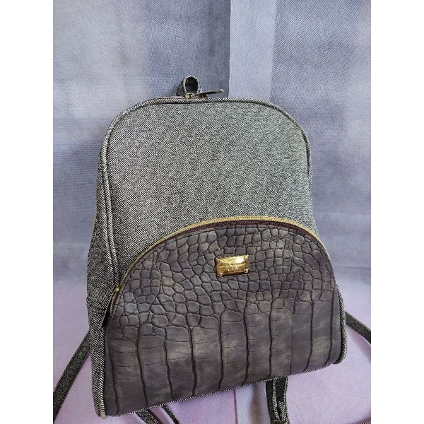 Preloved Ransel Mini WPS / Ransel Wanita croco