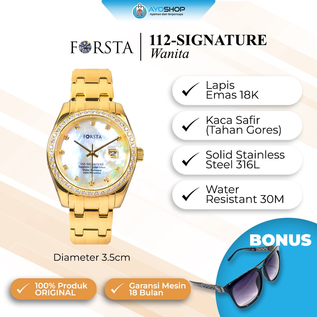 Jam Tangan Wanita Forsta 112 Signature Woman