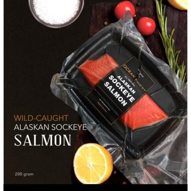

Salmon Alaskan Sockeye 200gram