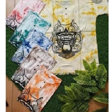 Baju Kaos Barong Gables Bali Yantren Putih