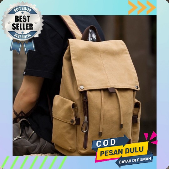 Kiaria- Promo New Arrival.. Bisa Cod ] Tas Ransel Pria Terbaru 2021 | Ransel Laptop Keren Kekinian |