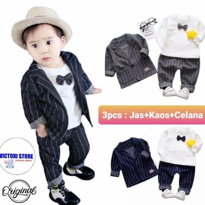 Setelan jas tuxedo VS12 Jas tuxedo anak laki laki