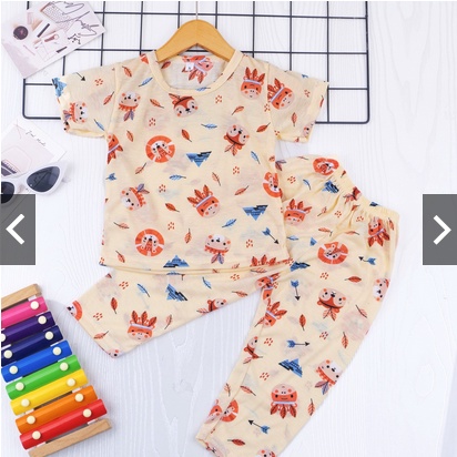 SETELAN ANAK UNISEX / SET BAJU PENDEK &amp; PANJANG / KAOS ANAK UMUR 1-5 TAHUN /SETELAN ANAK UNISEX INDIAN