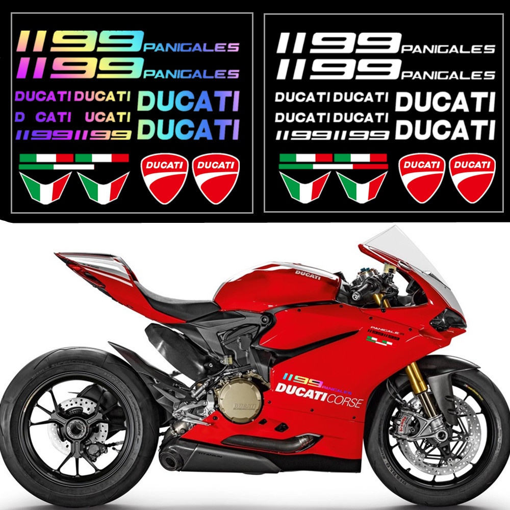 Stiker Reflektif Tangki Bensin Untuk Ducati 1199 Multistrada 1200 796 696 Hypermotard