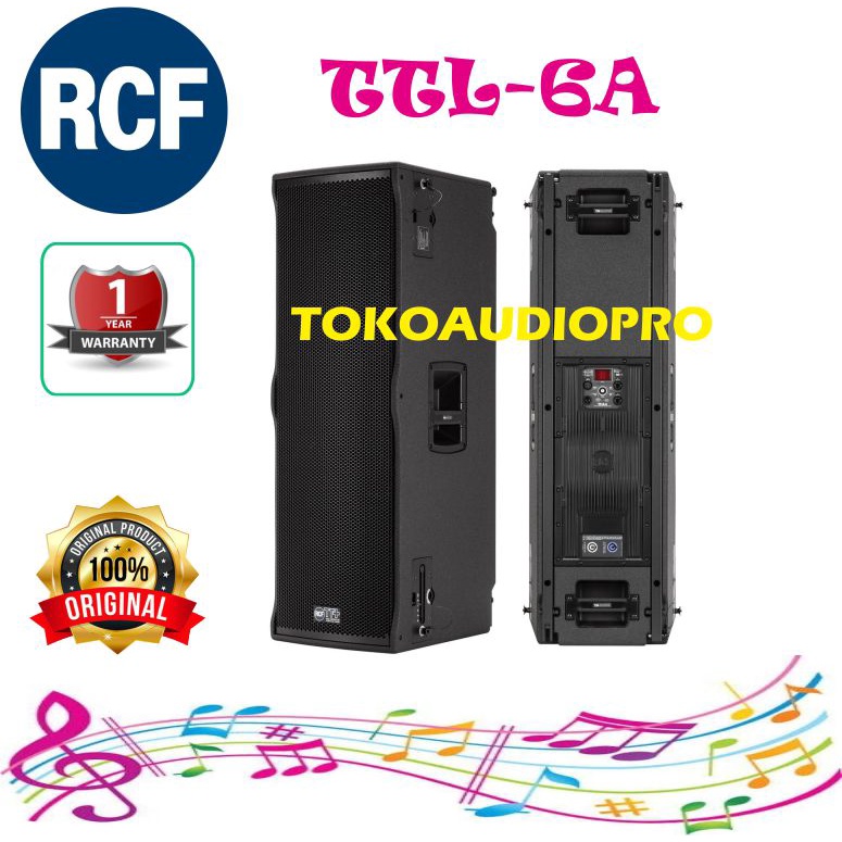 Speaker RCF TTL-6A 3-Way Speaker Aktif RCF TTL6A