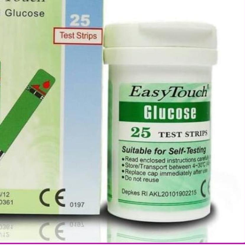 Paket strip easytouch (3in1) easy touch kolesterol asam urat gula darah strip gula / glucosa / gluko