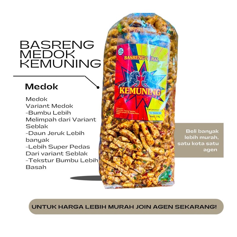 

Basreng Medok kemuning 2kg
