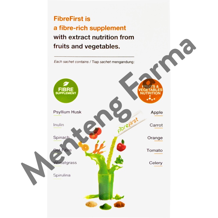 FibreFirst 7 Sachet - Suplemen Serat Premium Weekly Pack