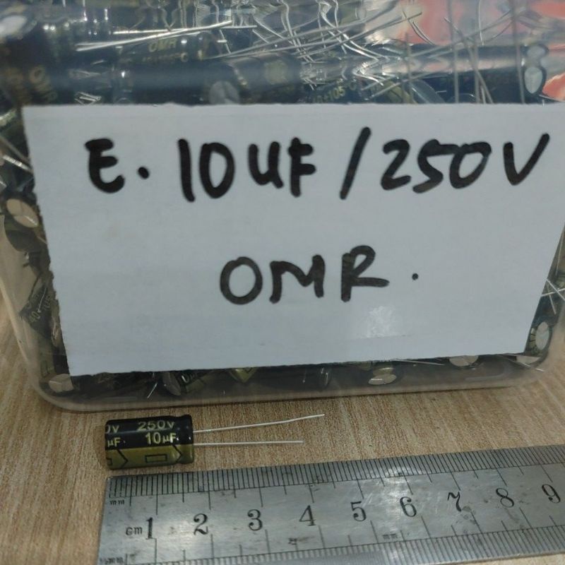 Elco 10uf 250v OMR ORIGINAL