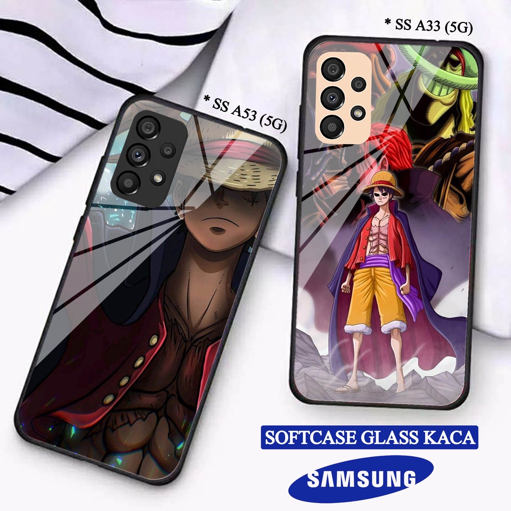 Softcase Glass Kaca SAMSUNG A33 & SAMSUNG A53 (5G) - Case Handphone SAMSUNG A33 & SAMSUNG A53 (5G)  
