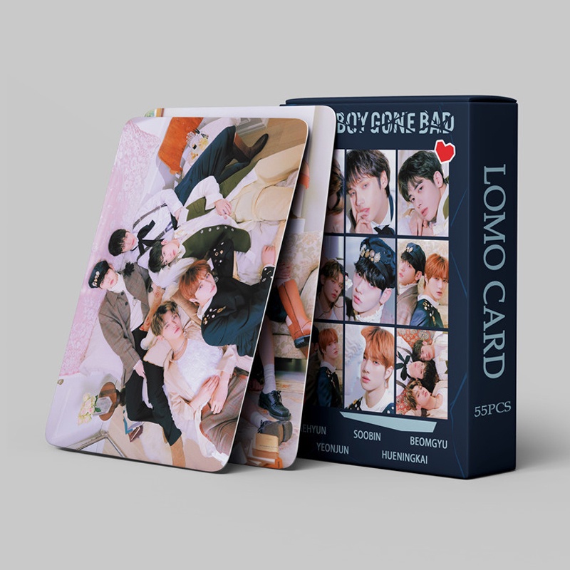 55pcs / Kotak Kartu Foto LOMO Album GOOD BOY GONE BAD