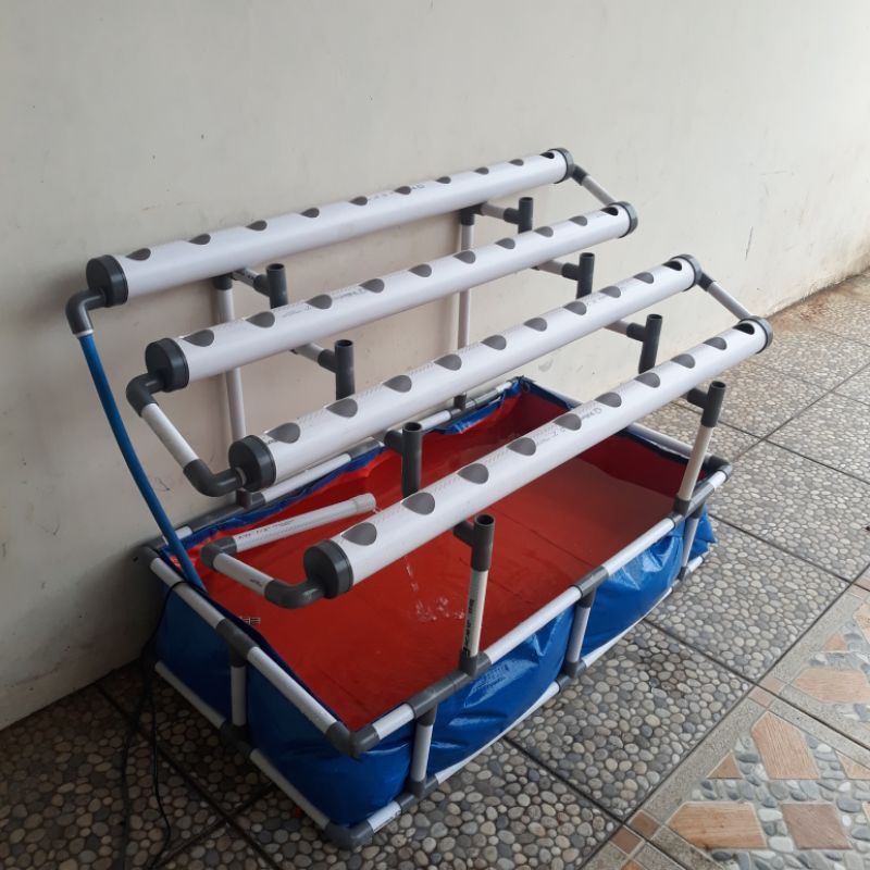Paket Instalasi Hidroponik Aquaponic