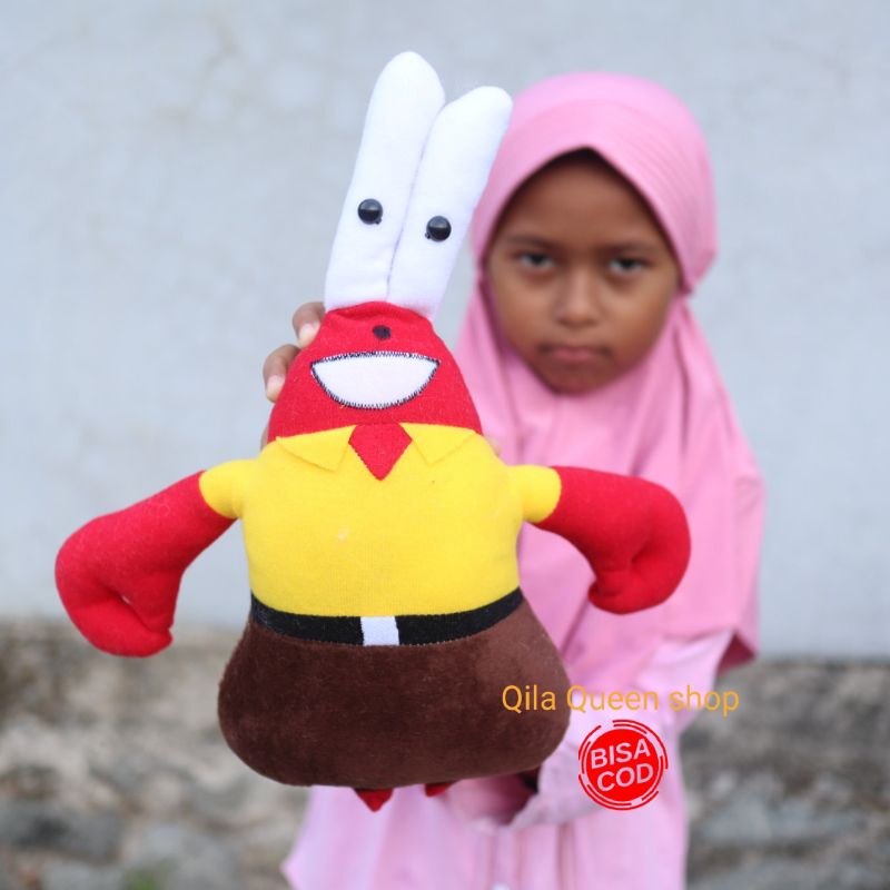 boneka Mr CRAB Teman spongebob 30CM