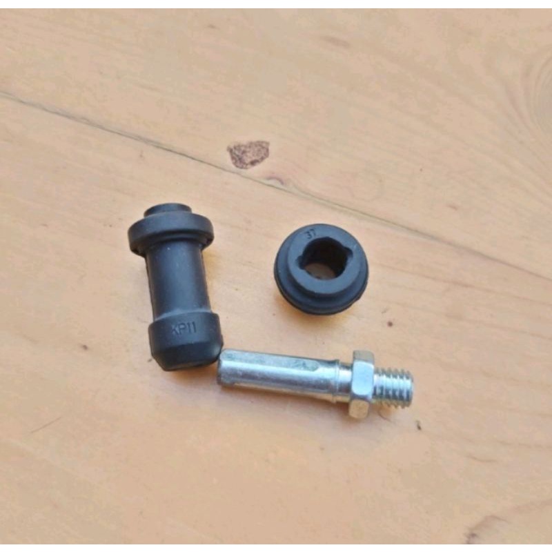 Baut & karet cakram kepala babi honda supra tiger beat vario original