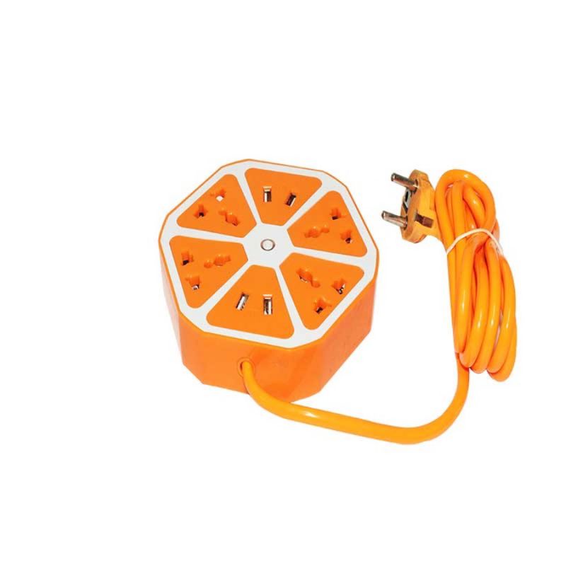 Colokan Hexagon Stop Kontak Hexagon Jeruk Stopkontak Listrik USB