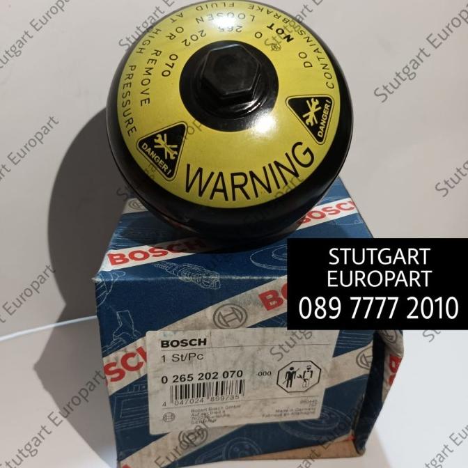 Pressure Accumulator Brake/ Bola Sbc W211 0265202070 Mercedes W211 Ori