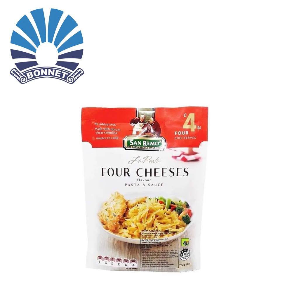 

San Remo - La Pasta Four Cheeses120 gr 9310155000758