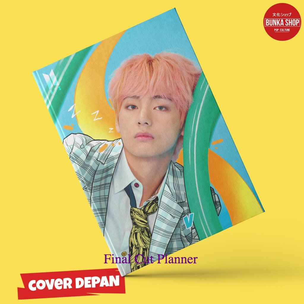 

Notebook KPOP BTS Art V Hardcover A5 Buku Tulis Catatan Notes Agenda Planner Jurnal .