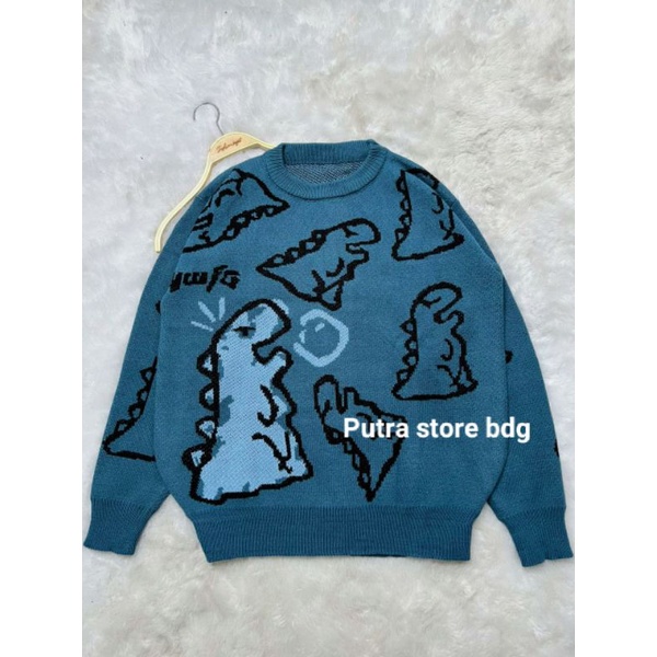 SWEATER DINO OVERSIZE PREMIUM