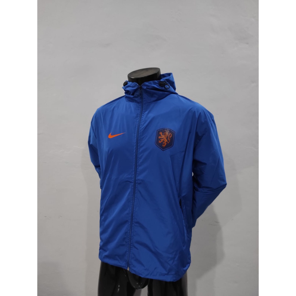 JAKET PARASUT TRAINING BELANDA BLUE