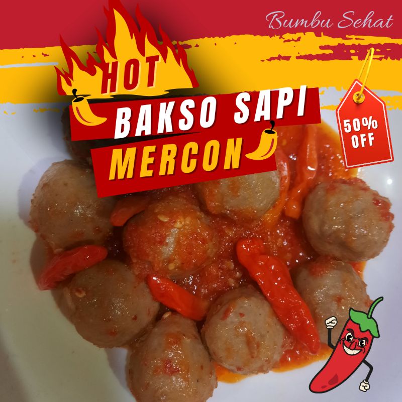 

Bakso Sapi Mercon Hot isi 10pcs