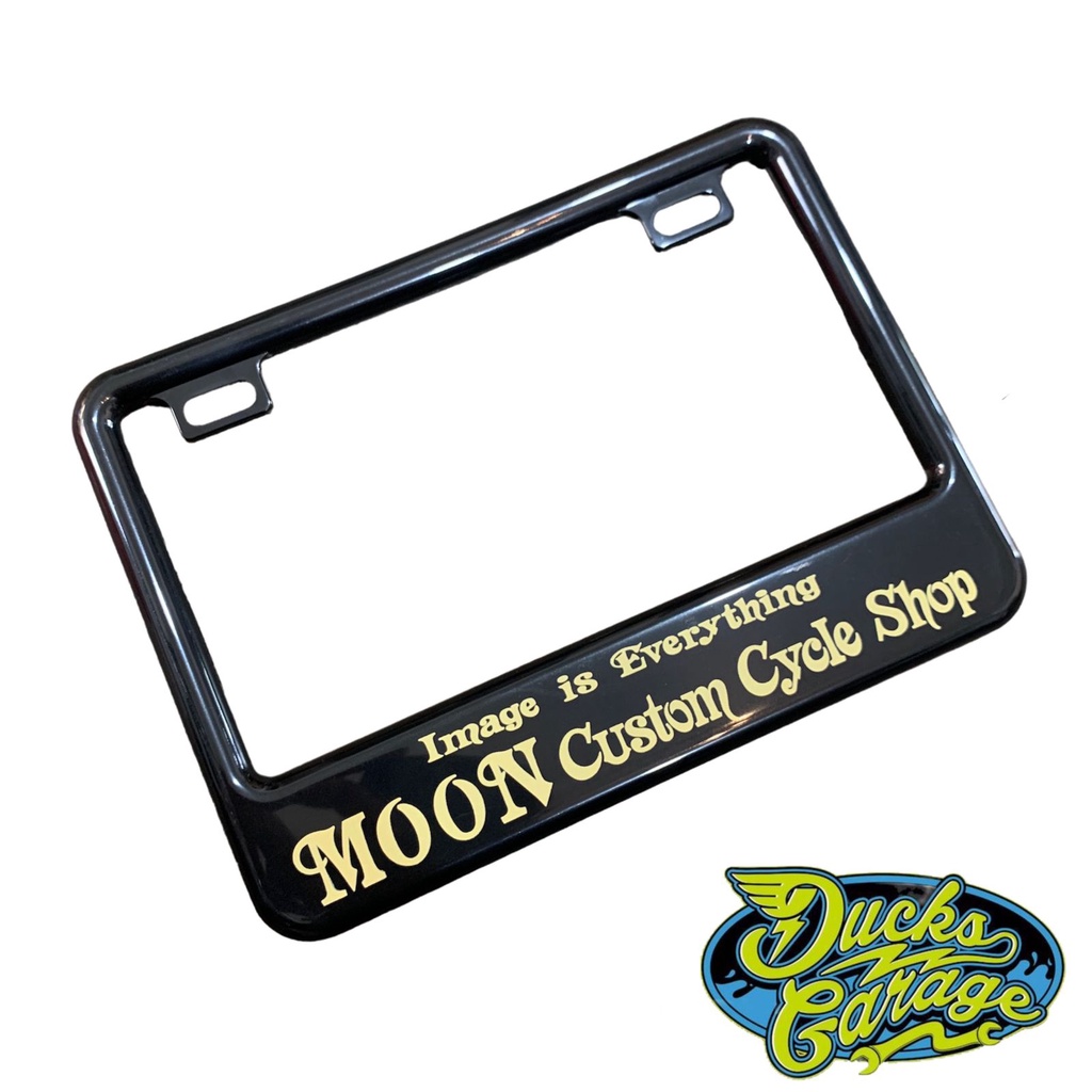 Cover Frame Plat Nomor Motor MOONEYES Small Original