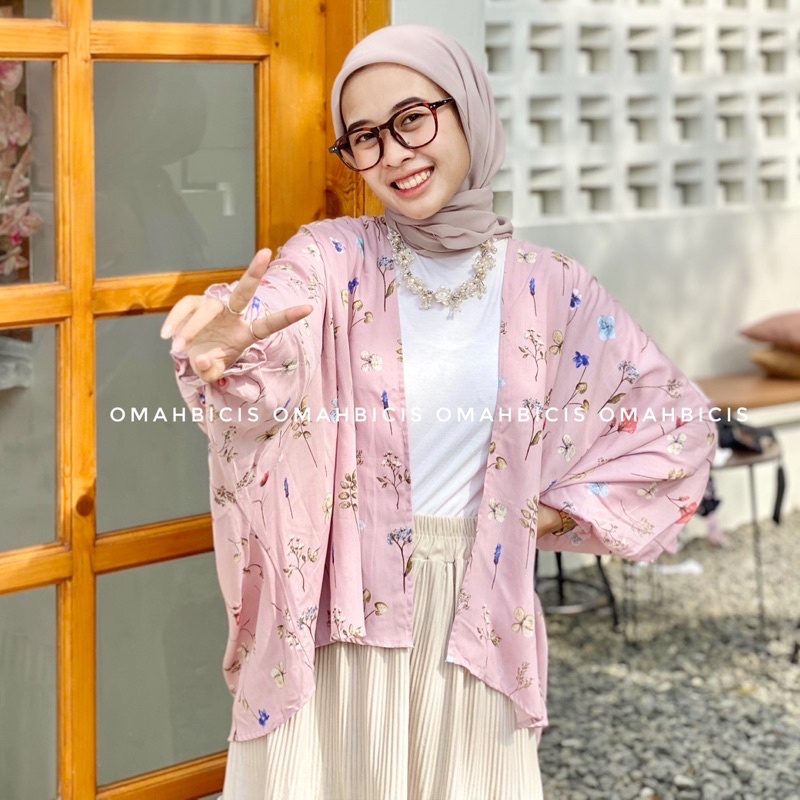 Camellia Outer by omahbicis-Outer Korea-Outer Rayon big size-Outer Wanita
