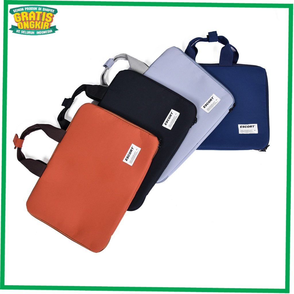 TAS BRANDED IMPORT KOREA /ESCORTBAGS TAS LAPTOP/LAPTOP CASE/PELINDUNG LAPTOP/WANITA/COVER LAPTOP/NOT
