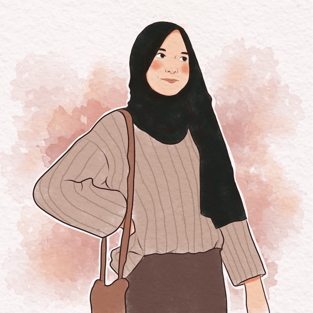 Jasa Ilustrasi Gambar Wajah Watercolor (Softfile Only)