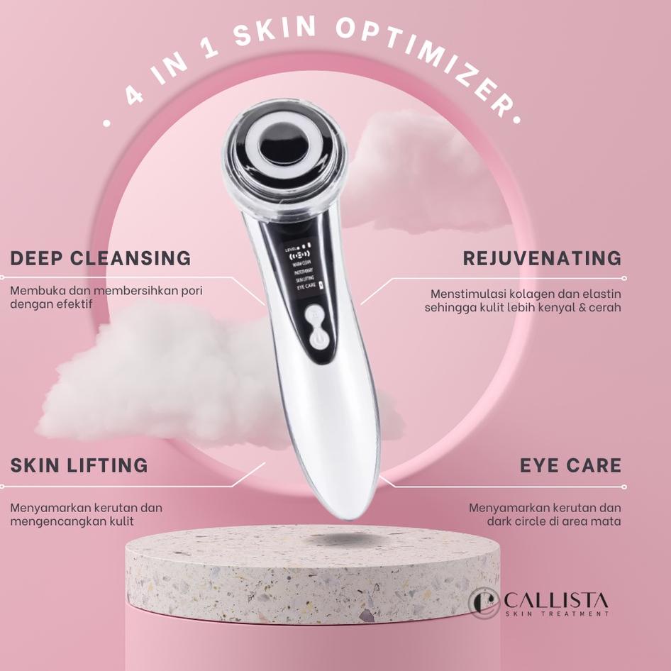 〠,K244PR,✿ CALLISTA - 4 in 1 Skin Optimizer - Mengencangkan & membuat kulit glowing. Motif Terkini