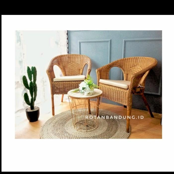 Kursi Santai Kursi Rotan Teras /Kursi Santai/Kursi Outdoor/Asli Rotan