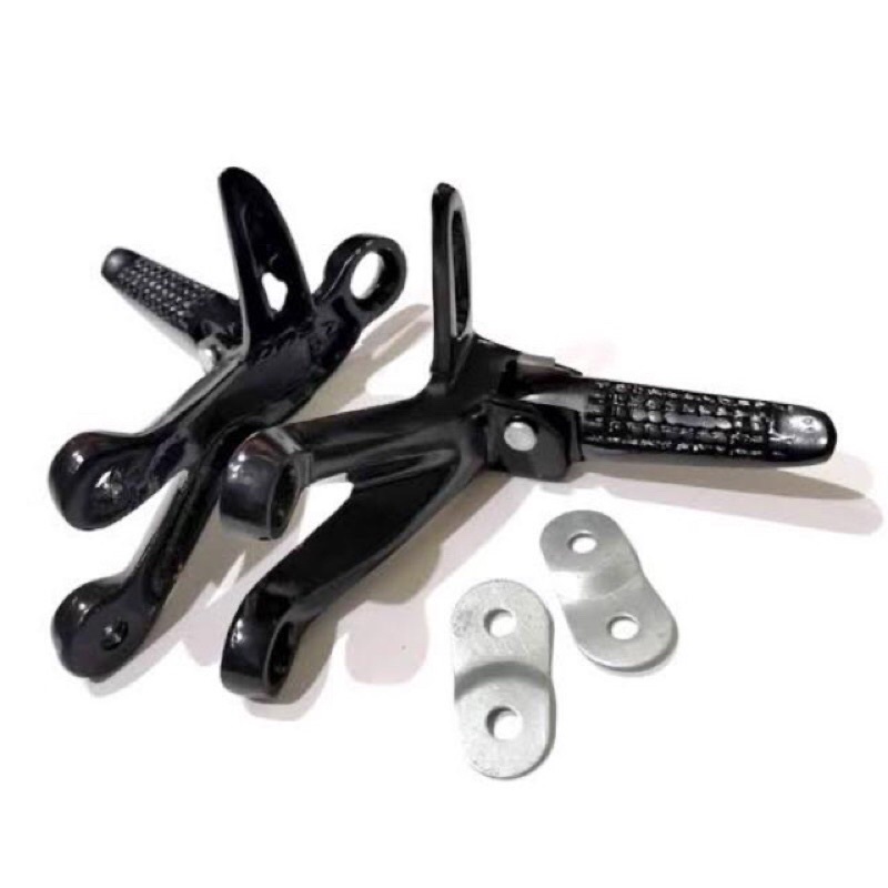 FOOTSTEP KAKI BELAKANG STEP GANTUNG LIPAT SATRIA FU JUPITER VEGA ZR MX KING SET KIRI KANAN FULL CHRO