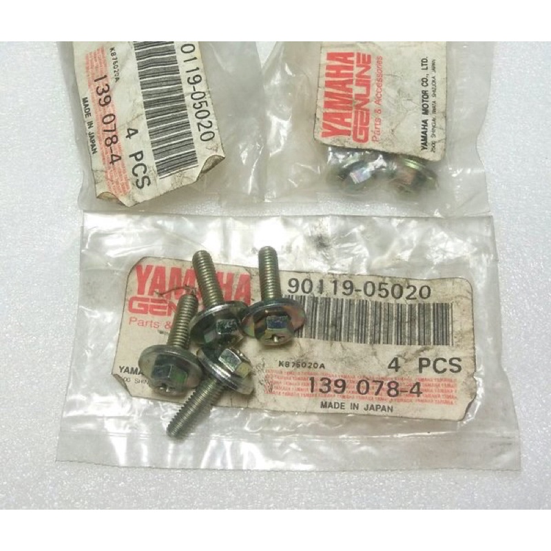 japan original baut per pir kaki empat kopling yamaha enduro dt100 rs100 rs125 rx100 rxk 135 rxs rx 