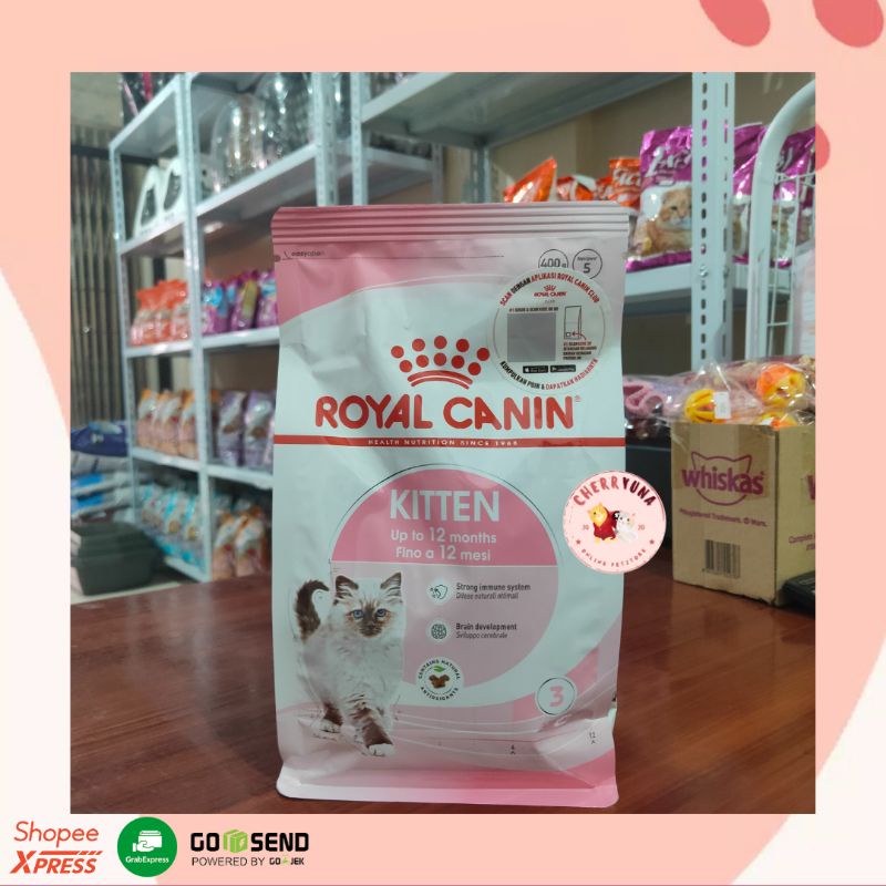 [DRY FOOD] Makanan Kering Bergizi Tinggi Royal Canin Kitten 400gr