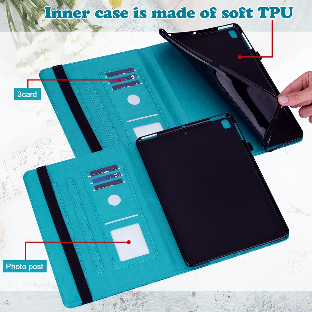 Flip Case Dompet Kulit Emboss 3D Cover Xiaomi Redmi Pad (2022) 10.61 &quot;VHU4254IN 5G