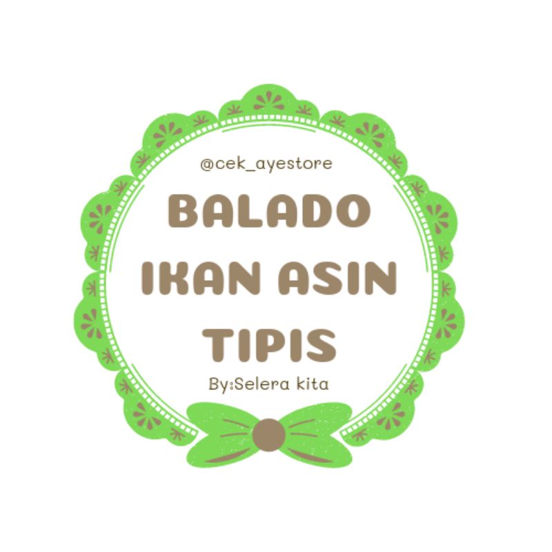 

Balado Ikan Asin Tipis