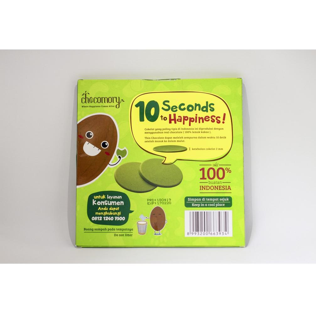 

(PROMO C9E74) Chocomory Thin Chocolate Matcha 28 Gr x 1 Pc ✸