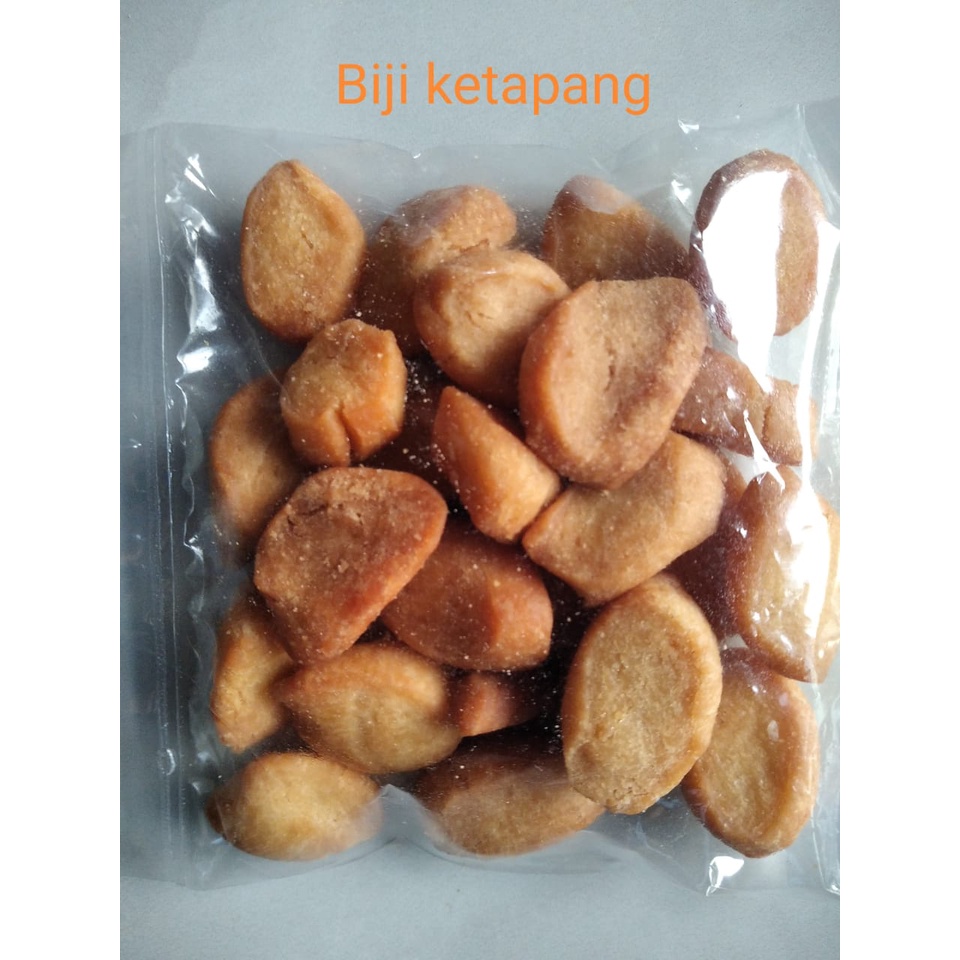 

BIKANG MINI KUE BIJI KETAPANG 30G BIJI KETAPANG MANIS SEDANG CAMILAN JADUL SNACK ENAK