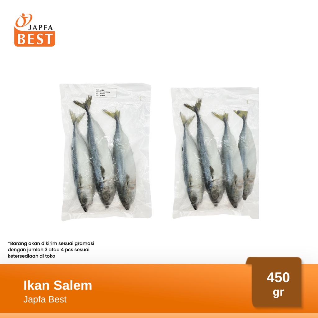 Ikan Salem Utuh Frozen 450gr